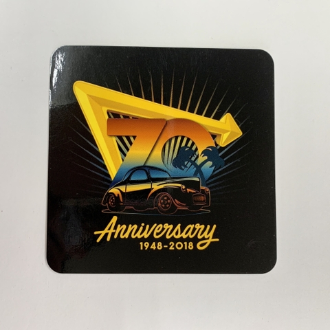 IN-N-OUT　70thANNIVERSARY-STICKER 2　