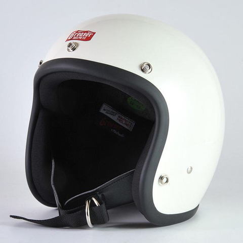 ジェットヘルメット GREASER 60’s PLANE グリーサーSG規格(全排気量) HELMETS ビンテージモデル スモールジェッペル アイボリー