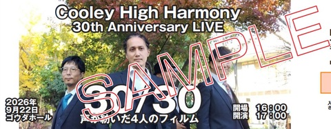30thライブチケット