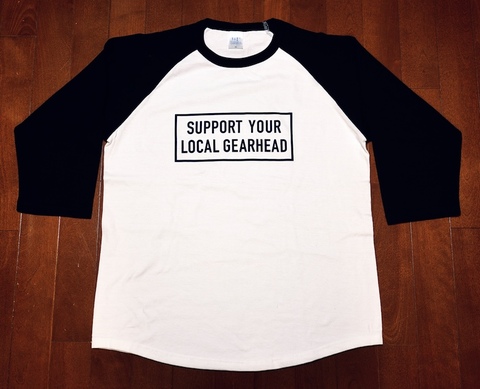 CP「SUPPORT YOUR LOCAL GEARHEAD」3/4-T