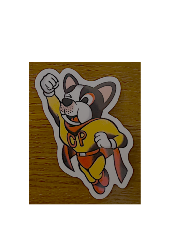 CP "Mighty Dog" STICKER