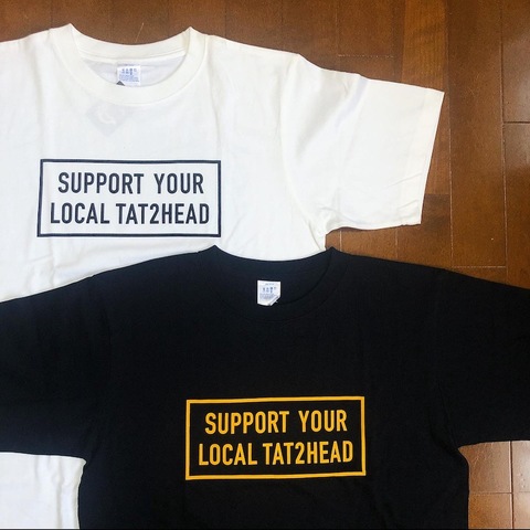 CP「SUPPORT YOUR LOCAL TAT2HEAD」S/S-T