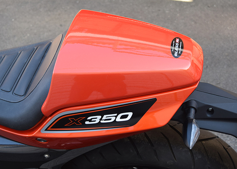 【X350】シングルシートカウル（FRP塗装済み品）