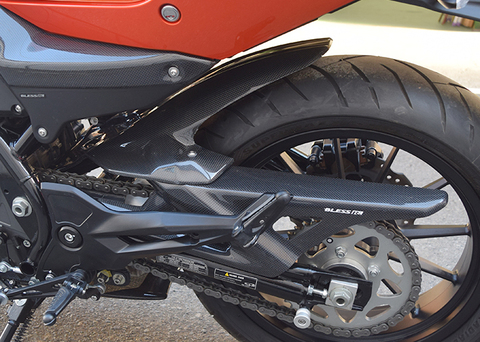 【X350】リアフェンダー（カーボン塗装済み品）