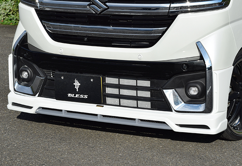 【スズキ MK54Sスペーシアカスタム】フロントハーフスポイラー（塗装済み品）