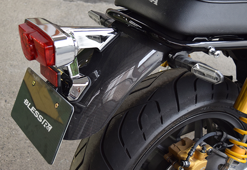 【CB1100RS】カーボン・リアフェンダーカバー（クリア塗装済み品）