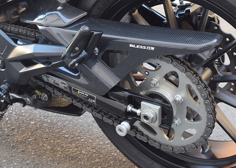 【X350】チェーンガード（カーボン塗装済み品）