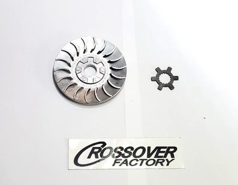 ヤマハ　ジョグ系　２スト　軽量SPL　アルミドライブフェイス　太軸用