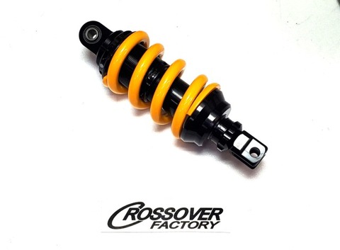 減衰調整機能/車高調整機能付き リアショック 225-250ｍｍ（イエロー） ジャイロ キャノピー ジャイロX 