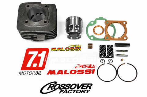 マロッシ68ｃｃ　ボアアップキット　プチマロ（排気ポート拡大加工済み）　面取り済み　ニードルベアリング付き