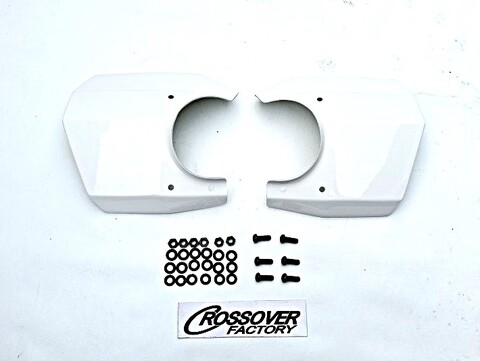 ジャイロX用　ナックルバイザー　全車対応　白ゲル