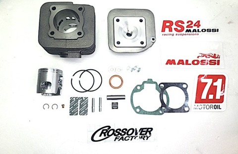 マロッシ68ｃｃボアアップキット(排気ポート拡大加工済み) ジャイロ用 面取済　オリジナル燃焼室加工済みヘッド＆ ニードルベアリング付