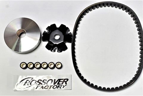 ２０２５年　年末　クリスマス　セール　ライブ　DIO　ZX　AF35　 太軸用 ハイスピードプーリーキット KN強化ベルト付き タイプ2　数量限定３セット