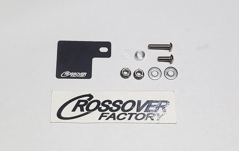 CROSSOVER　FACTORY　オリジナル　自賠責ステッカープレート