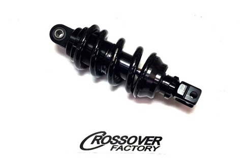 減衰調整機能/車高調整機能付き リアショック 225-250ｍｍ（ブラック） ジャイロ キャノピー ジャイロX 