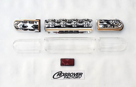 ジャイロキャノピー用　マルチリフレクター　リアシーケンシャルLEDキット　クリアー/クリアー