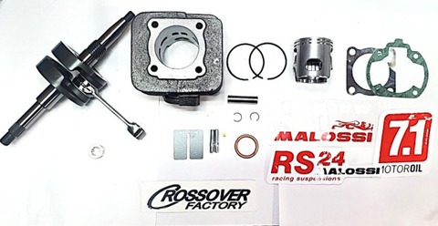 ジャイロ　マロッシ68ｃｃ　ボアアップキット　面取り済み　芯出し済み　強化１２ピンクランク（ロングストローク）使用可能　キット　72ｃｃキット