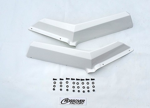 ジャイロX用　レッグシールド　全車対応　白ゲル