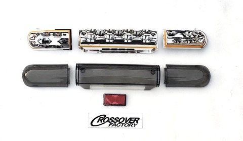 ジャイロキャノピー用　マルチリフレクター　リアシーケンシャルLEDキット　スモーク/スモーク