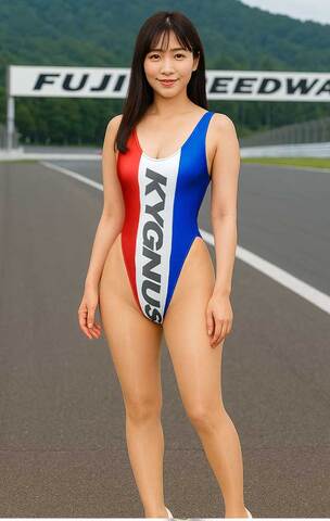 R-1252：KYGNASレオタードハイカット