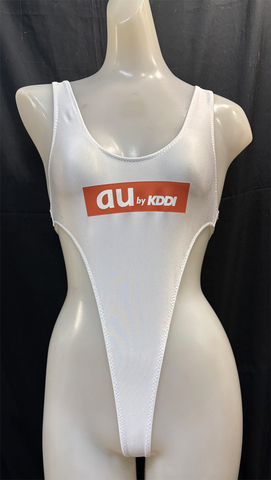 A-211r 白無地ロゴハイカットレオタード　Mサイズ【絶賛発売中】