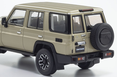 オフロード SUV ミニカー ベージュ　ランクル 京商 ミニカー | ランクル250 ミニカー｜京商の1/43 トヨタ