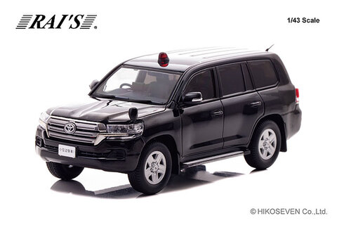 新品】ミニカー<br> 1/43 トヨタ ランドクルーザー ZX(ブラック
