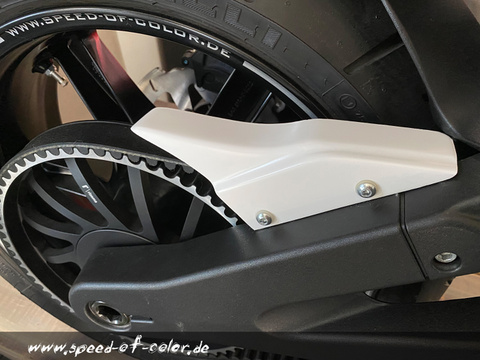 ファイバーグラス製アッパーベルトガード Buell XB [品番 XBGFK-019]