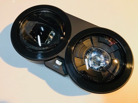 Buell XB Lightning系ドイツHBL製　LEDヘッドライトキット（ブラック）