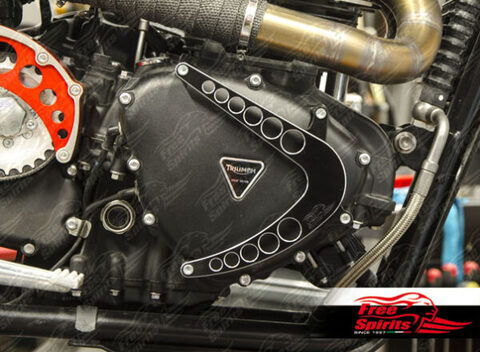 エンジンプロテクション「ランブラー」トライアンフクラシック（ブラック）