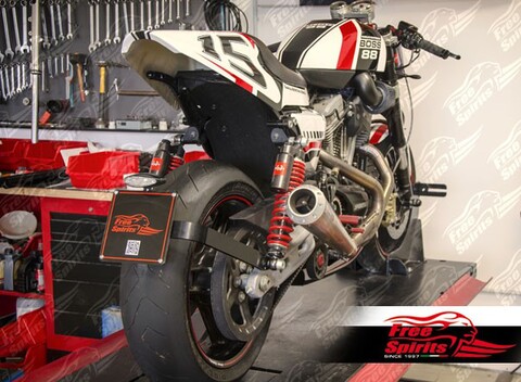 Freespirits　Harley XR1200 ライセンスプレートブラケット　[cod. 208918]