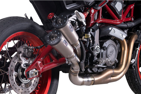 V-Performance Indian FTR 1200 サンダー スリップオンエキゾースト [品番 INAU-002]