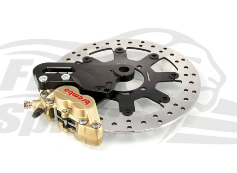 Triumph Thruxton RS & Speed Twin 1200 2021年以降用 リアブレンボ4ポットキャリパー305316KIT
