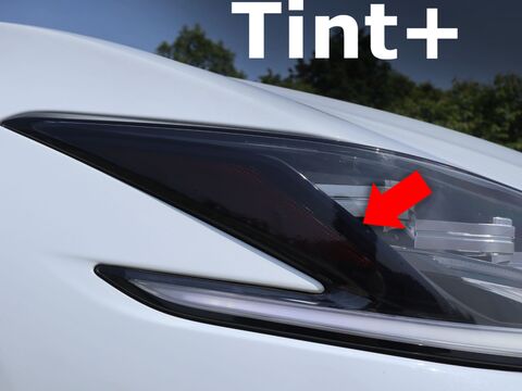 Tint+ レクサス ES300h AXZH11 後期 ヘッドライト 用 (スモーク)