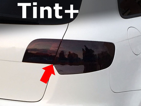Tint+ アウディ A3/S3 スポーツバック 8P 前期/後期 テールランプ 用 (スモーク) ＊受注
