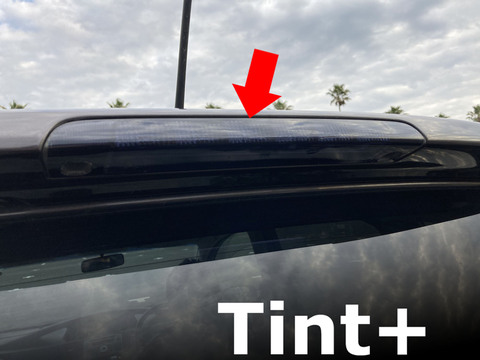 Tint+ ダイハツ ムーヴカスタム L175S/L185S 前期/後期 ハイマウントストップランプ 用 (スモーク)