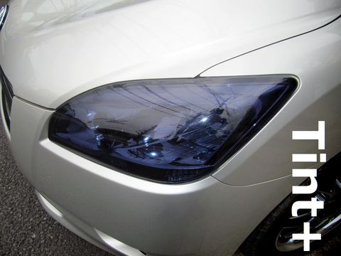Tint+ トヨタ マークX ジオ ZIO ANA10/ANA15/GGA10 ヘッドライト 用 (スモーク) ＊受注