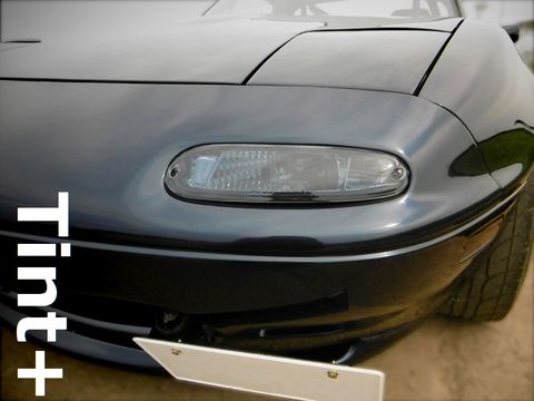 Tint+ マツダ ロードスター NA6CE/NA8C フロントコンビネーションランプ 用 (スモーク) ＊受注