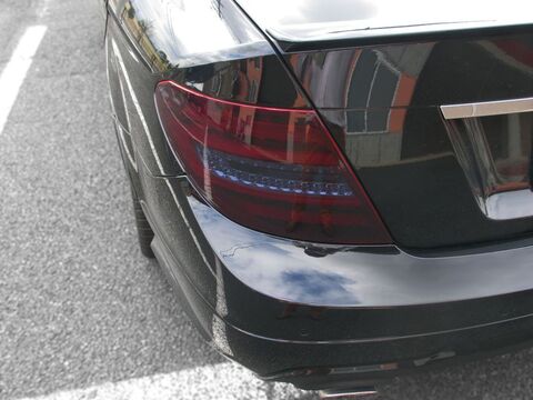 Tint+ メルセデスベンツ Cクラス W204 後期 セダン テールランプ 用 (スモーク) ＊受注