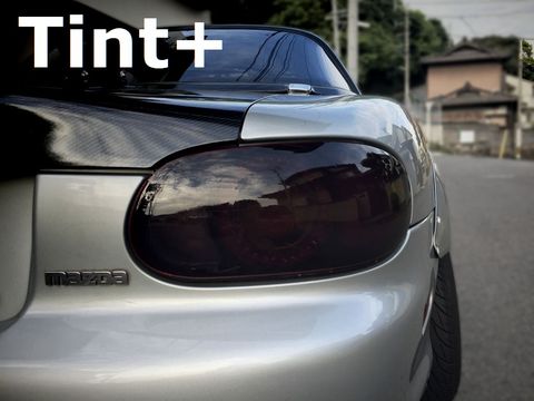 Tint+ マツダ ロードスター NB6C/NB8C テールランプ 用 (スモーク) ＊受注