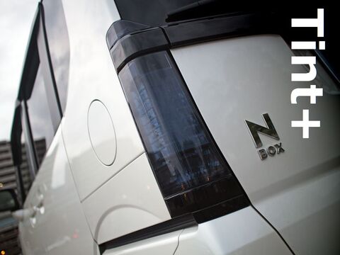 Tint+ ホンダ N-BOXカスタム/N-BOX+カスタム JF1/JF2 テールランプ 用 (スモーク) ＊受注