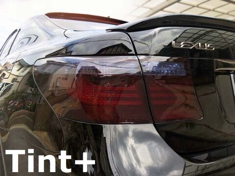 Tint+ レクサス LS460/LS600h USF40/UDF41/USF45/USF46/UVF45/UVF46 前期 テールランプ 用 (スモーク) ＊受注