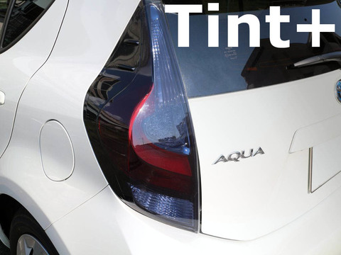Tint+ トヨタ アクア NHP10 後期 テールランプ 用 Type3 (スモーク) ＊受注