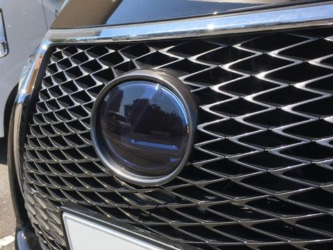 Tint+ レクサス RX450h GYL10W/GYL15W 前期/後期 ハイブリッド 前後エンブレム 用 (スモーク)