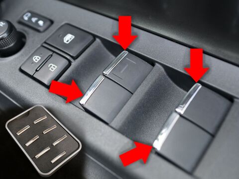 加飾カバー トヨタ2 アクア MXPK10 メッキ