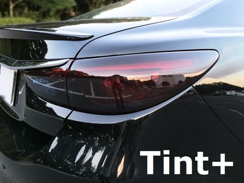 Tint+ マツダ アテンザ セダン GJ2FP/GJ2AP/GJEFP/GJ5FP 前期/中期 テールランプ 用 (スモーク) (★難易度：高) ＊受注