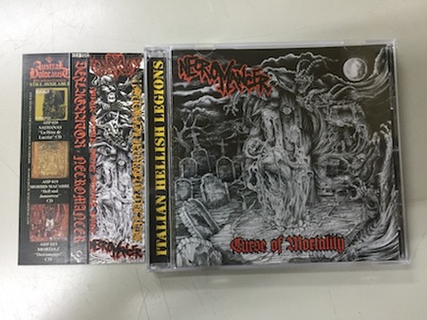 Deflagrator / Necromancer Split CD