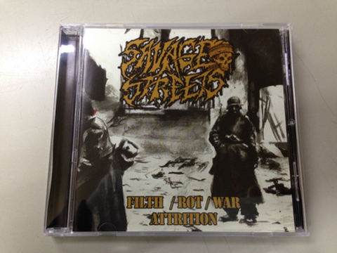 Savage Streets - Filth / Rot / War / Attrition CD