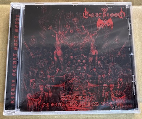Goatblood - Adoration Of Blasphemy And War CD