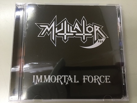 Mutilator - Immortal Force CD (Thrashing Fist Prods)